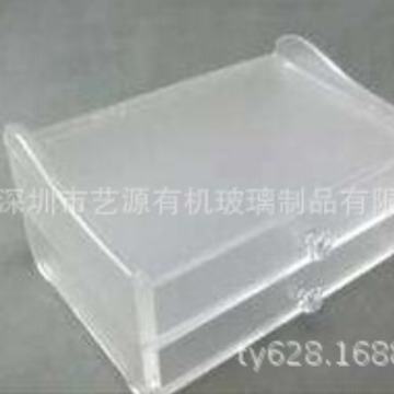 东莞厂 供应亚克力两层磨砂抽屉盒子 酒店 家居 宾馆用品 印LOGO
