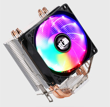 散热器CPU风扇1155电脑12代台式机4铜管风冷下压式AMD4热管多平台