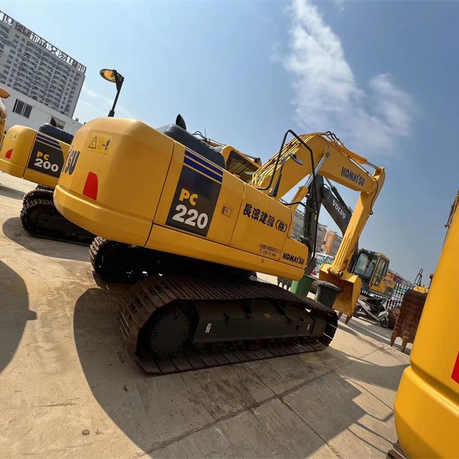 Exportación española original china de segunda mano Komatsu PC220 - 8 excavadora en buen estado de mantenimiento profesional