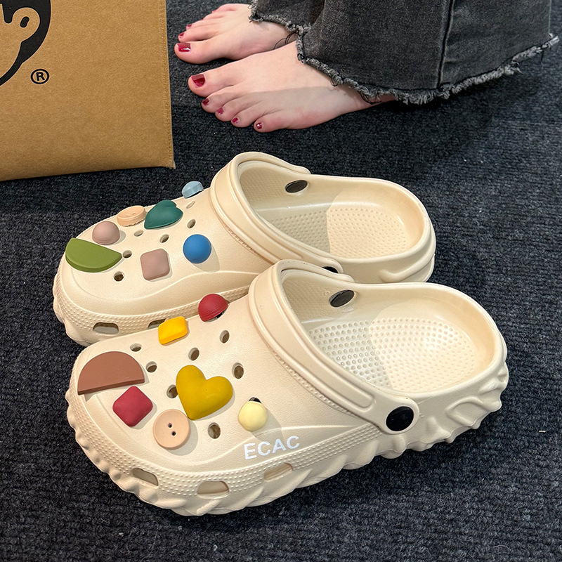 카키색 신발 버클