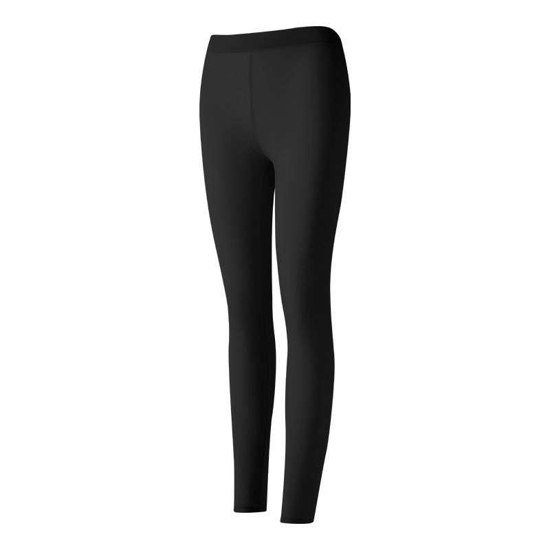 2024 nuevas mujeres de pantalones largos de talla grande ~ 7A Pantalones de piel de ácido hialurónico antibacterianos y sin costuras 200 kg Pantalones térmicos para mujer
