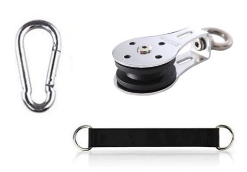 Шкив бесшумный подшипник + ремень безопасности + соединительная пряжка