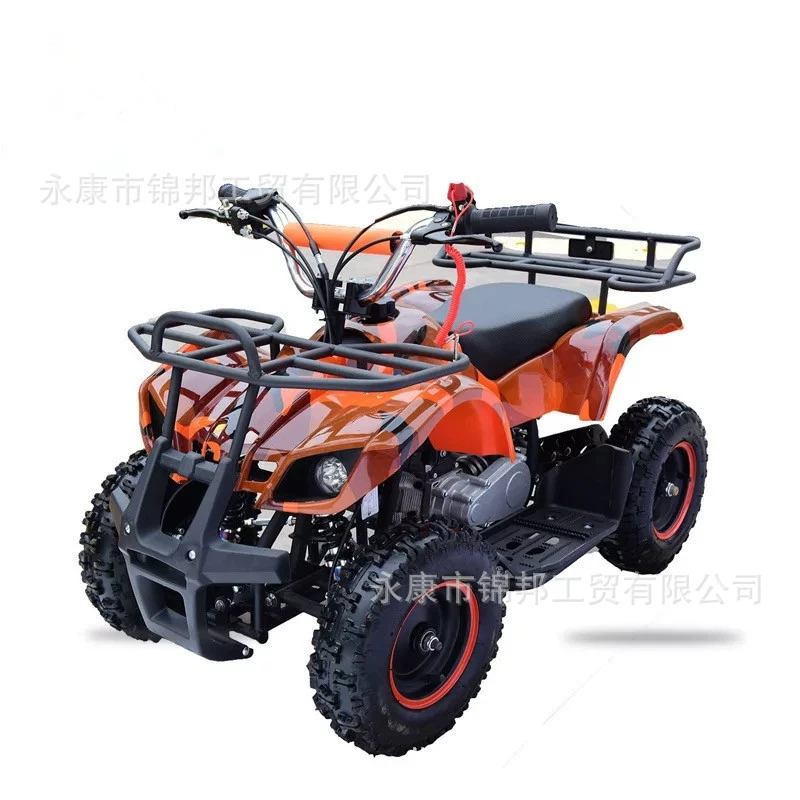 Мини-ATV 49CC двухтактный, передняя и задняя амортизация, 6" шины, детский внедорожник
