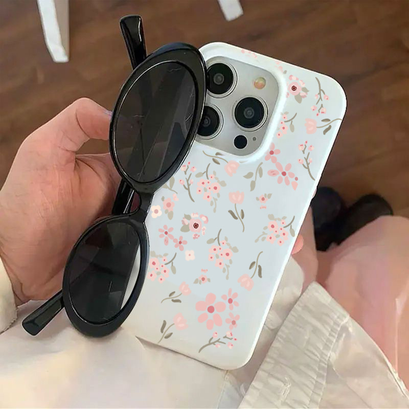 两种碎花适用于苹果17/16promax手机壳12/11软壳16pro果冻壳13 14