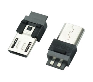 �~��USB���^���^ MICRO�~�˽ӿ�5P����ʽV8 DIY �F؛�N��