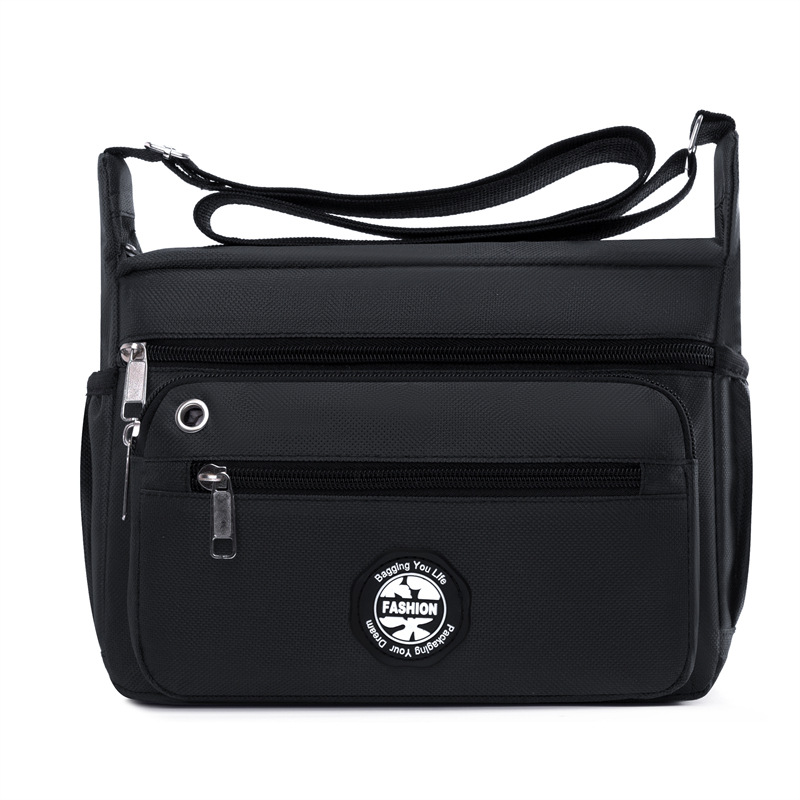 Nueva bolsa de hombre multicapa bolsa de tela bolsa de negocios ocio bolsa de entrega al aire libre mochila de hombro bolsa de negocios