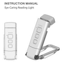 新款阅读书夹灯小夜灯usb充电便携夹子灯台灯护眼迷你LED卡片书灯