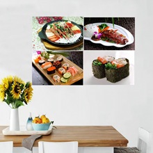 30239料理菜品寿司日本料理卷刺身生鱼片美食超清照图片海报
