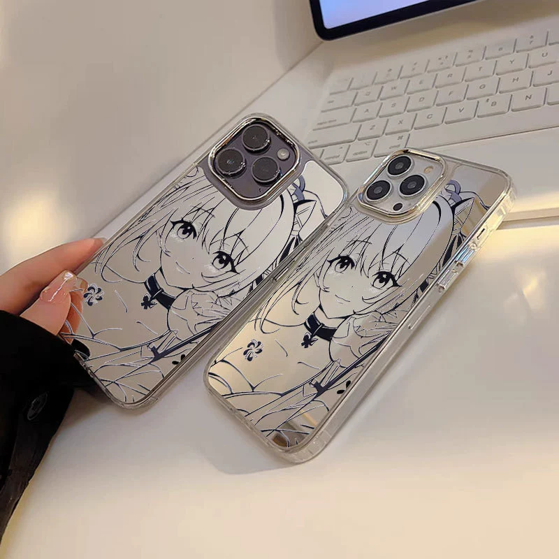 Apple, совместимый iPhone15 Pro, чехол для телефона, эффект зеркала