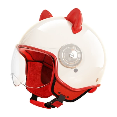 Helmet Men's Retro 3C Certified | Motosiklet kaskı (dəbilqə)