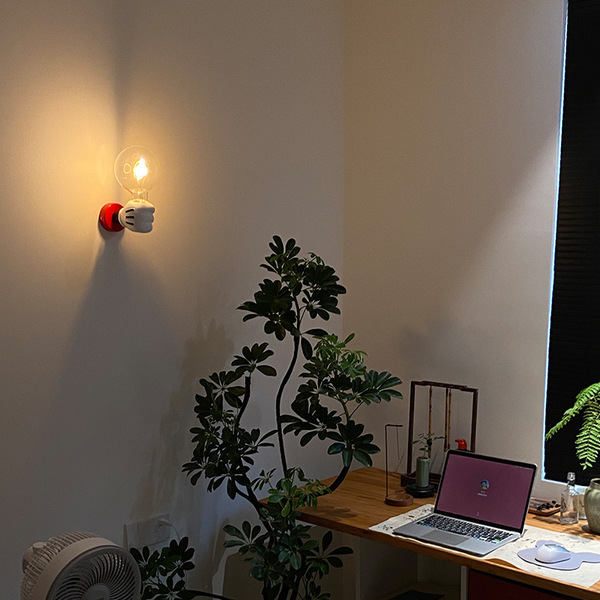 Cartoon handheld wall sconce for bedroom