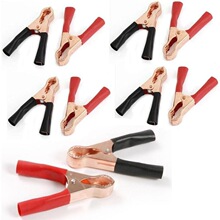 V 54095 Red Black Insulated Crocodile Clip ����������