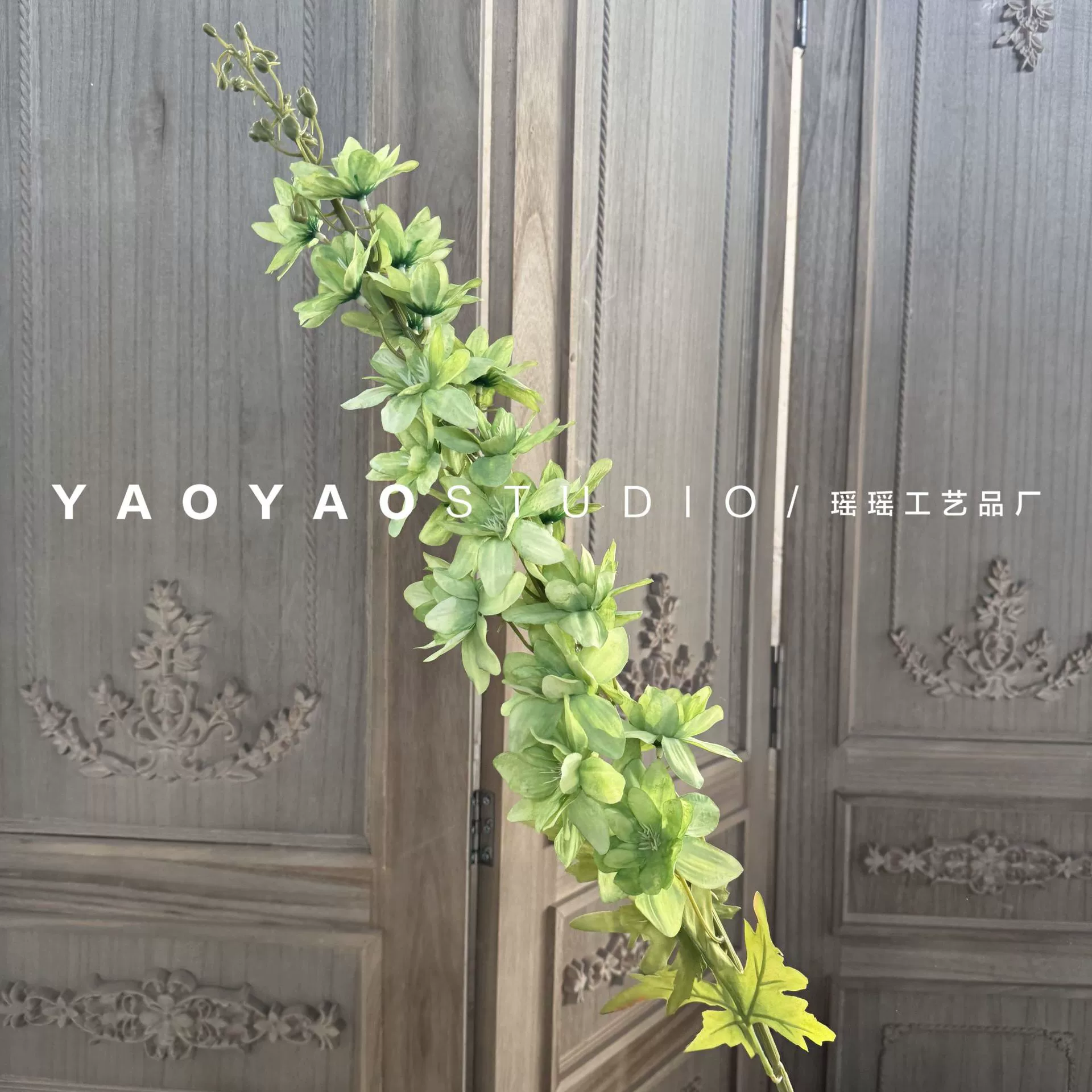 Monet Garden Wind Simulation Flower Coffee Shop Sedies Outdoor Wedding False Flower Store Window Landscape Landscape Landscape