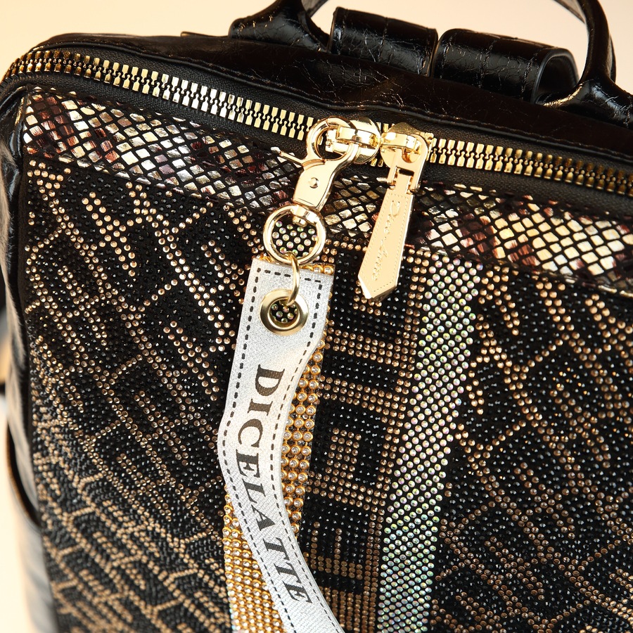 Women's Sequined Backpack Korean Style Soft Leather Anti-Theft Casual Travel Multifunctional Crossbody Bag_voghion.com