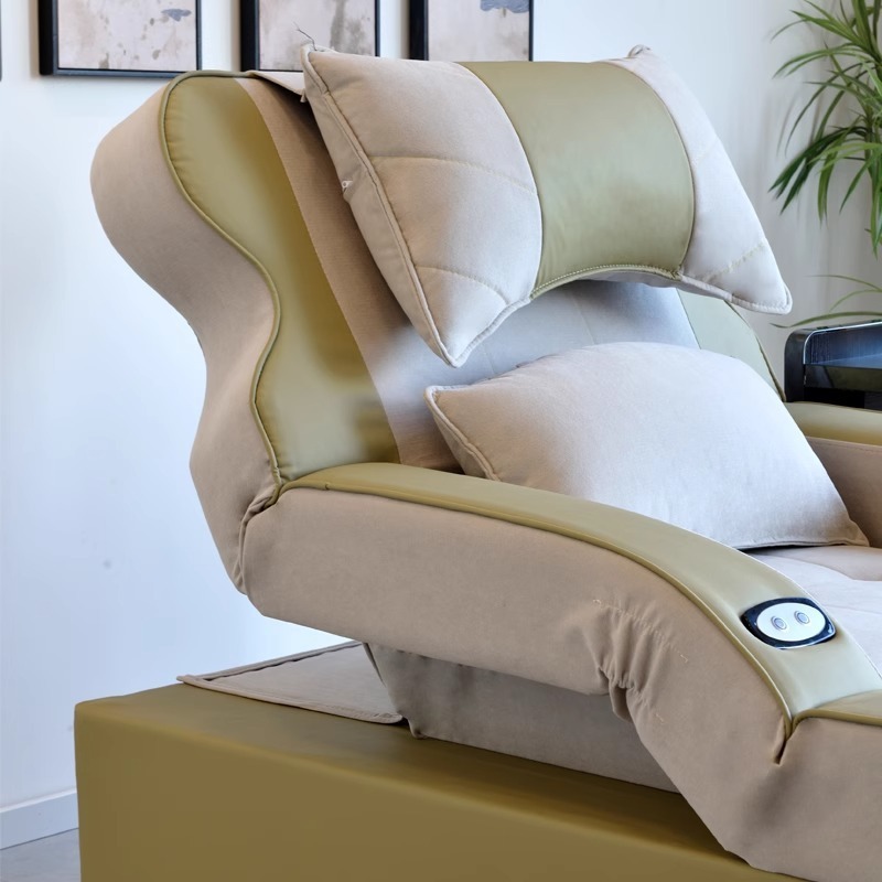 Sofá de pedicura, cama de masaje integrada eléctrica, baño, sauna, baño de pies, tumbona, baño de pies, baño de pies, sofá, sillón