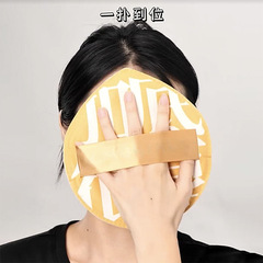 Wholesale beauty sponge with independent packaging, non-dust, 100 points plush powder puff, wholesale for loose powder use