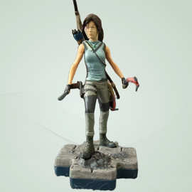 古墓丽影崛起游戏周边手办比摆件 劳拉动漫手办模型公仔