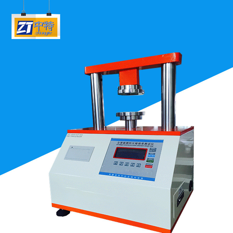 All intelligent compress Strength Tester ZTB-102 Side ring Testing Machine All intelligent compress Strength Tester