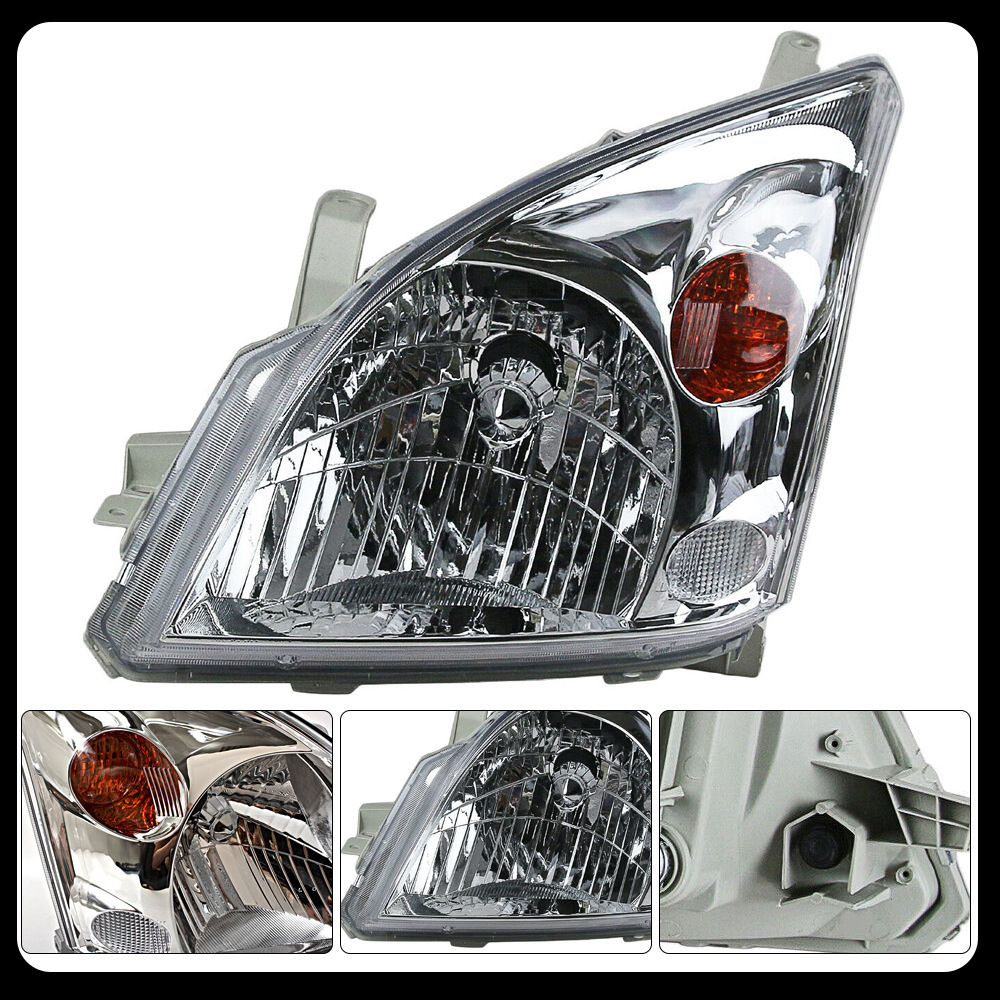 Aplicable a TOYOTA 03 - 09 años viejos faro delantero Prado semi-conjunto iluminación delantera carcasa de luz delantera