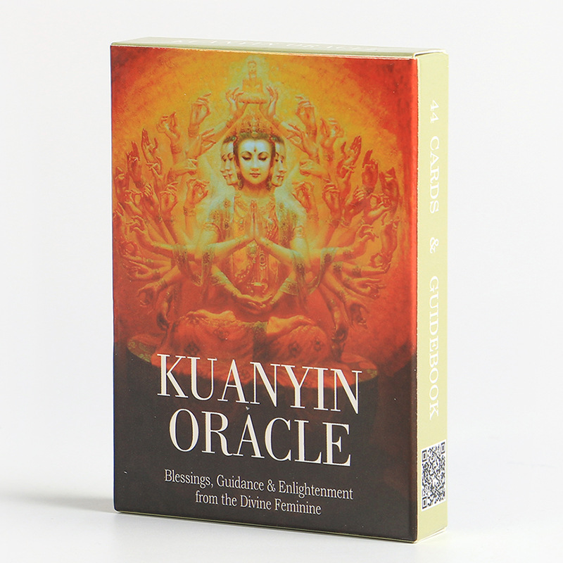 Guanyin Oracle Tarot Cards Spiritual Divination Deck_voghion.com