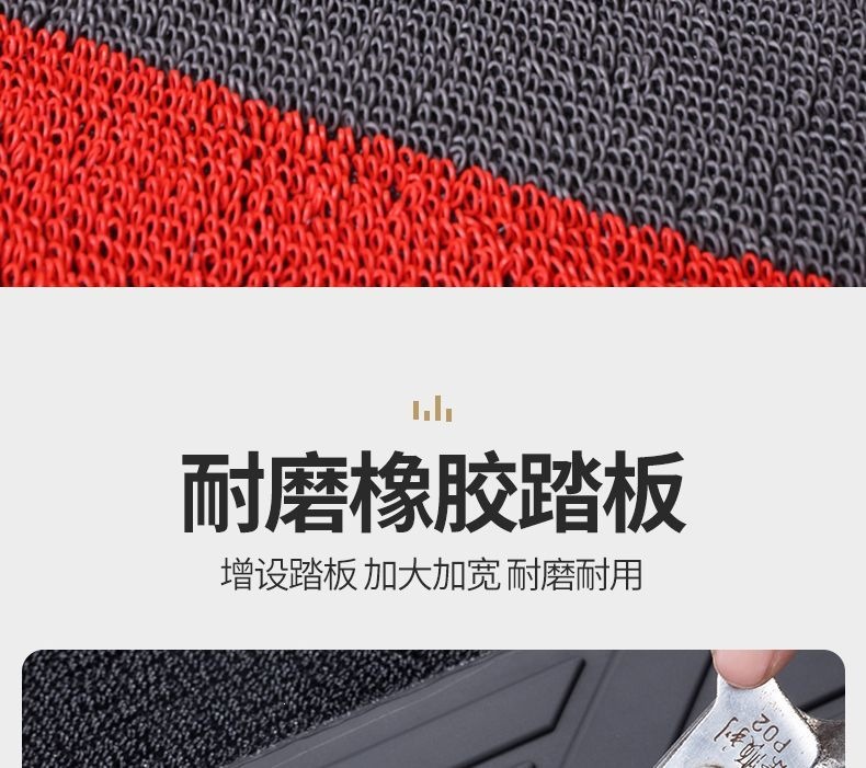 TPE car floor mats with a snow-white top layer, computer-cut single-piece mats for the driver and passenger seats