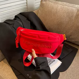 中大学生书包;女士单肩包;女士腰包