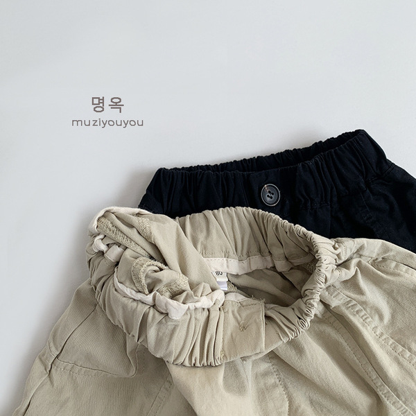 Cotton thin children's summer casual trousers for leisure for men…