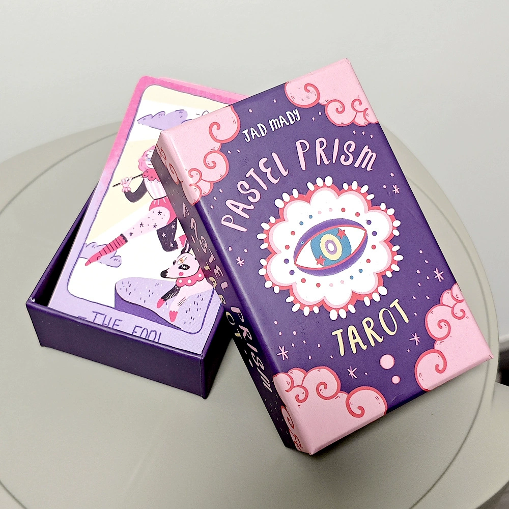 Soft prism tower 12*7cm 78 photos Waite series Double-sided embossed heaven and earth cover gift box