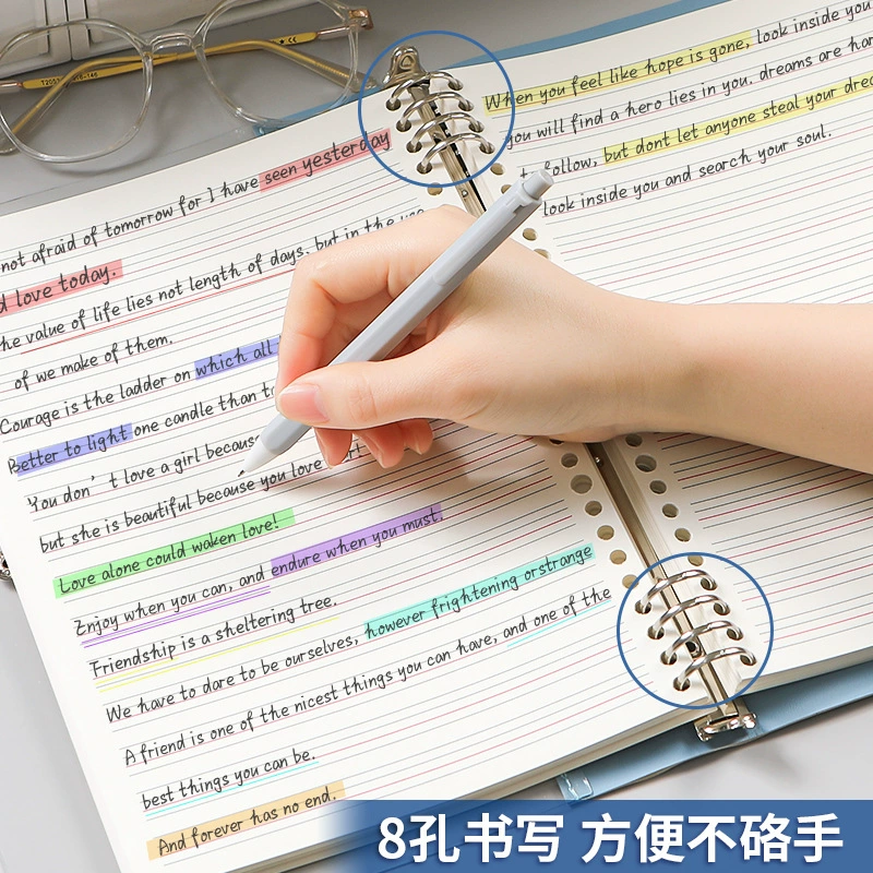 Practice, laptop, book, English, tear-off sheet, increased thickness
