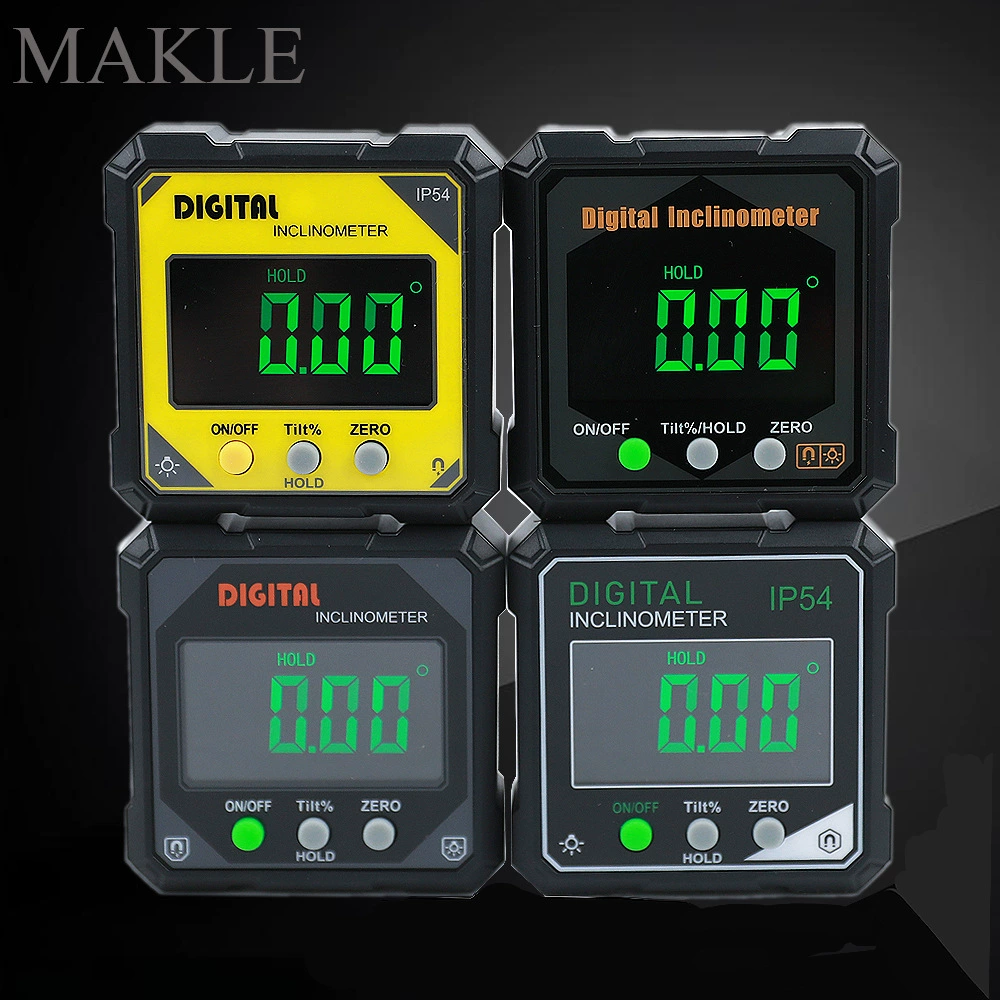 IP54 цифровой дисплей угол наклона коробки бытовой цифровой дисплей уровень измеритель угла наклона оптом
