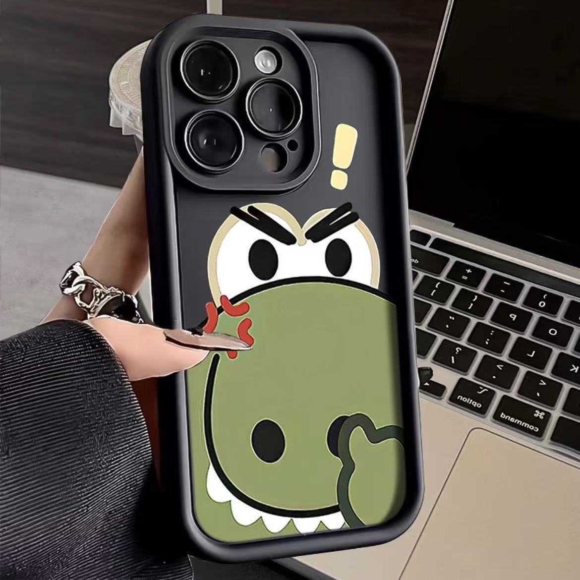 Funda para teléfono con diseño de chica tierna, compatible con iPhone 17 Pro, Apple 15, a prueba de golpes 14, estilo caricatura 13 Pro Max, nuevo modelo 16E.
