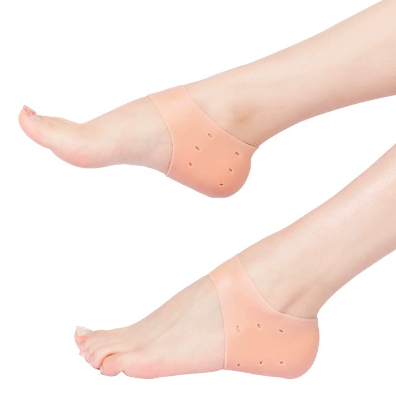 Защитный чехол для пятки Трещины и трещины Противоболезненный защитный чехол Защитный чехол для задней пятки Крышка для ног Силиконовый чехол