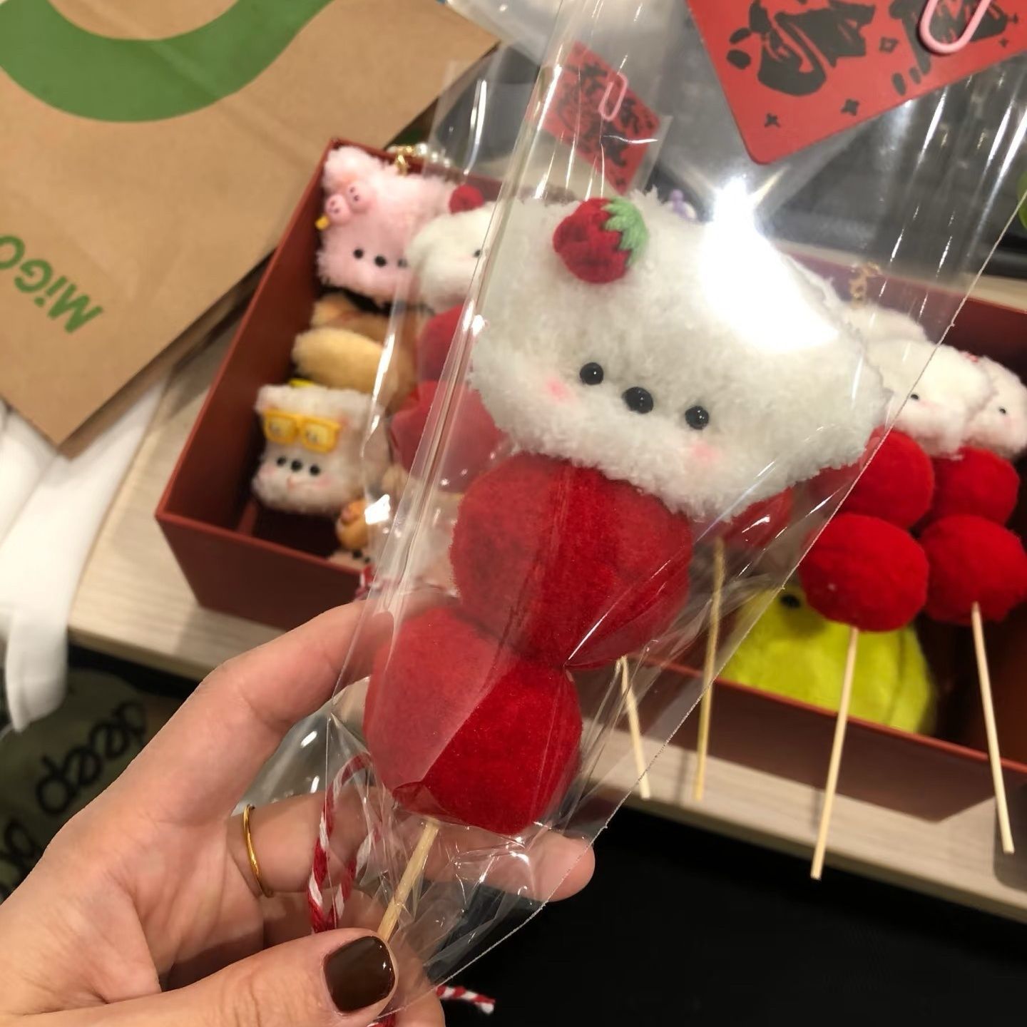 설탕에 절인 산사나무 강아지 꽃다발 1줄 [재료 팩]