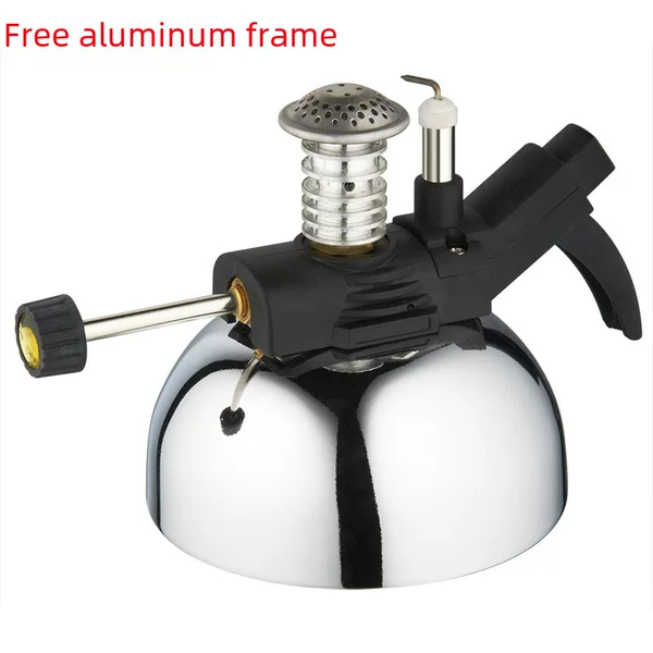 Mini outdoor inflatable body portable gas spray stove tea coffee siphon mocha pot heating Bensheng spray lamp