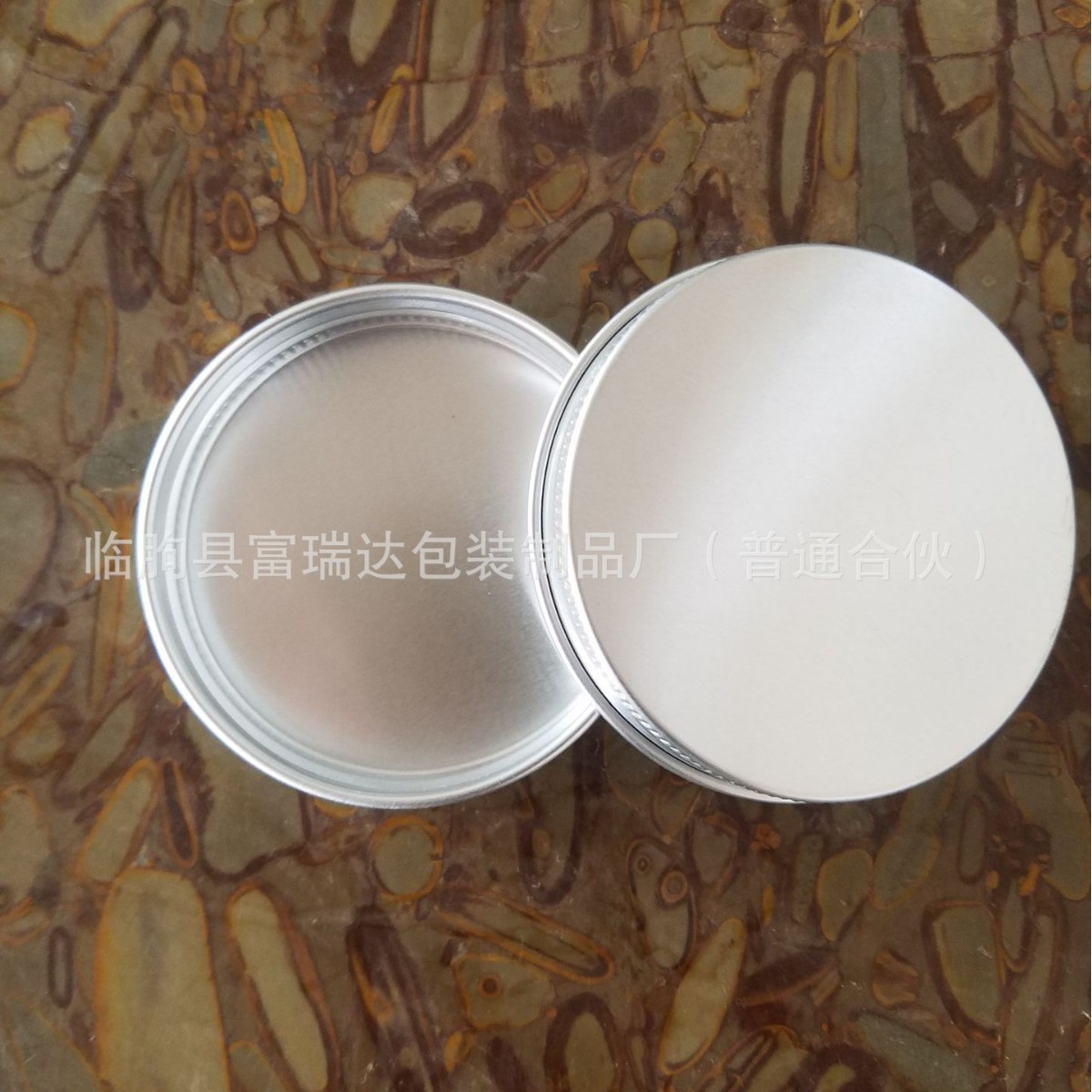 55#螺纹铝盖  铝旋盖 PET罐瓶盖