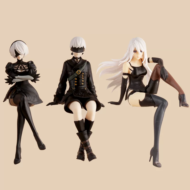 Глобальная фигурка маска для глаз красивая девушка A2 NieR Automata модель Yulha 9S корпус украшения