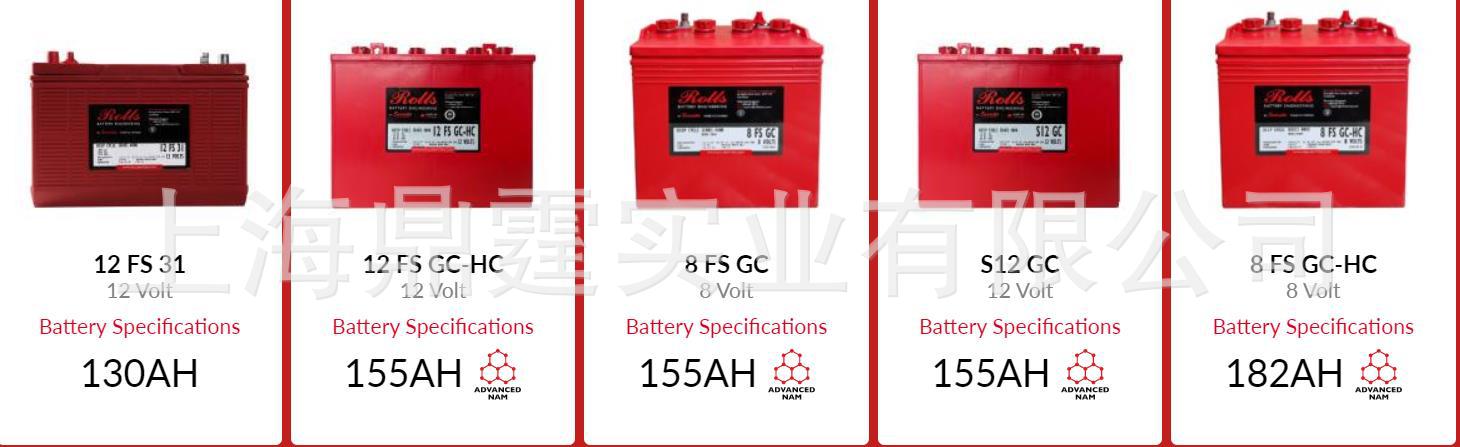 ���� ROLLS ���ô�   Canada   6-FS-GC-HC T-125 235AH 6v