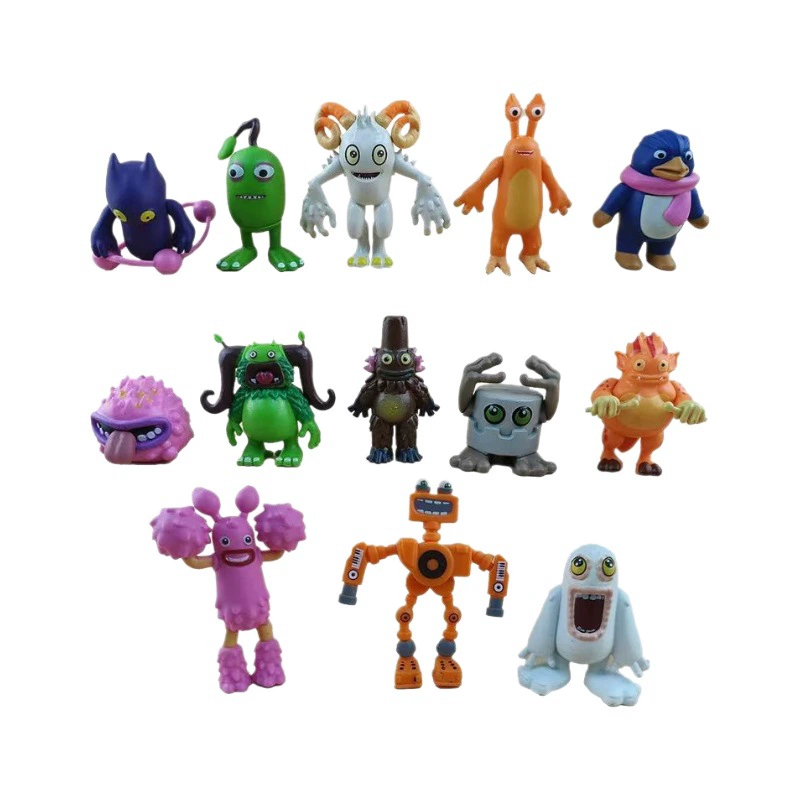 Трансграничный взрыв 13 Хор монстров MysingingMonsters мультфильм ручные офисные украшения игрушки