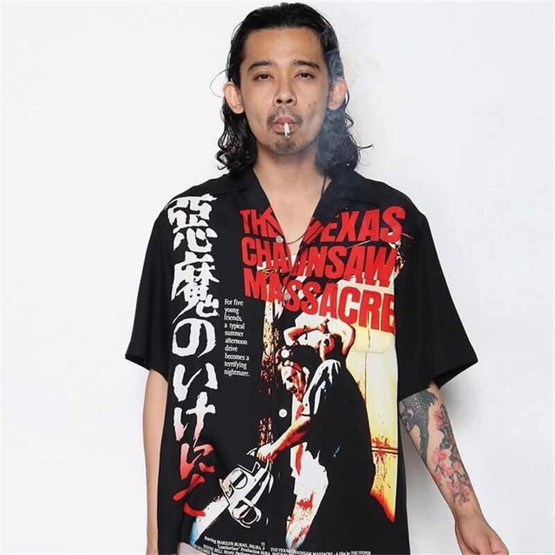 Cross-Border 2026 European and American Full-Print 3D Printed Men's Floral Shirt T-Shirt Street Style Loose Vacation Casual Short-Sleeve Shirt