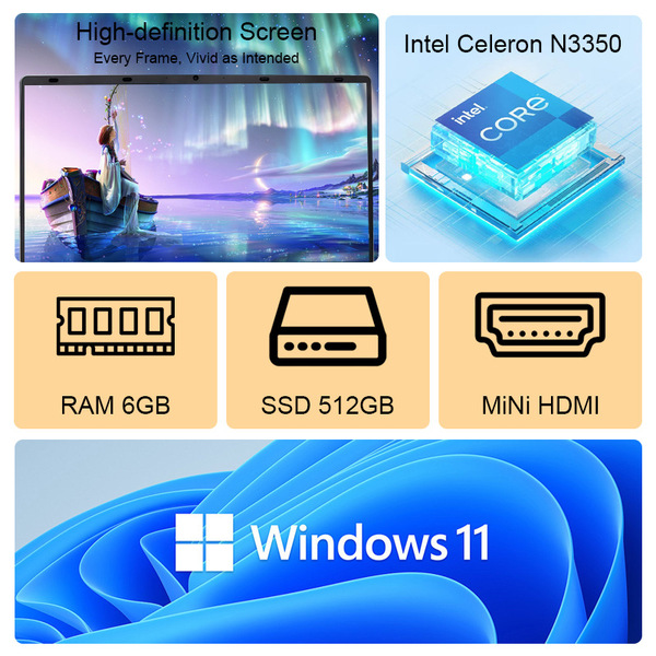 Touch small laptop