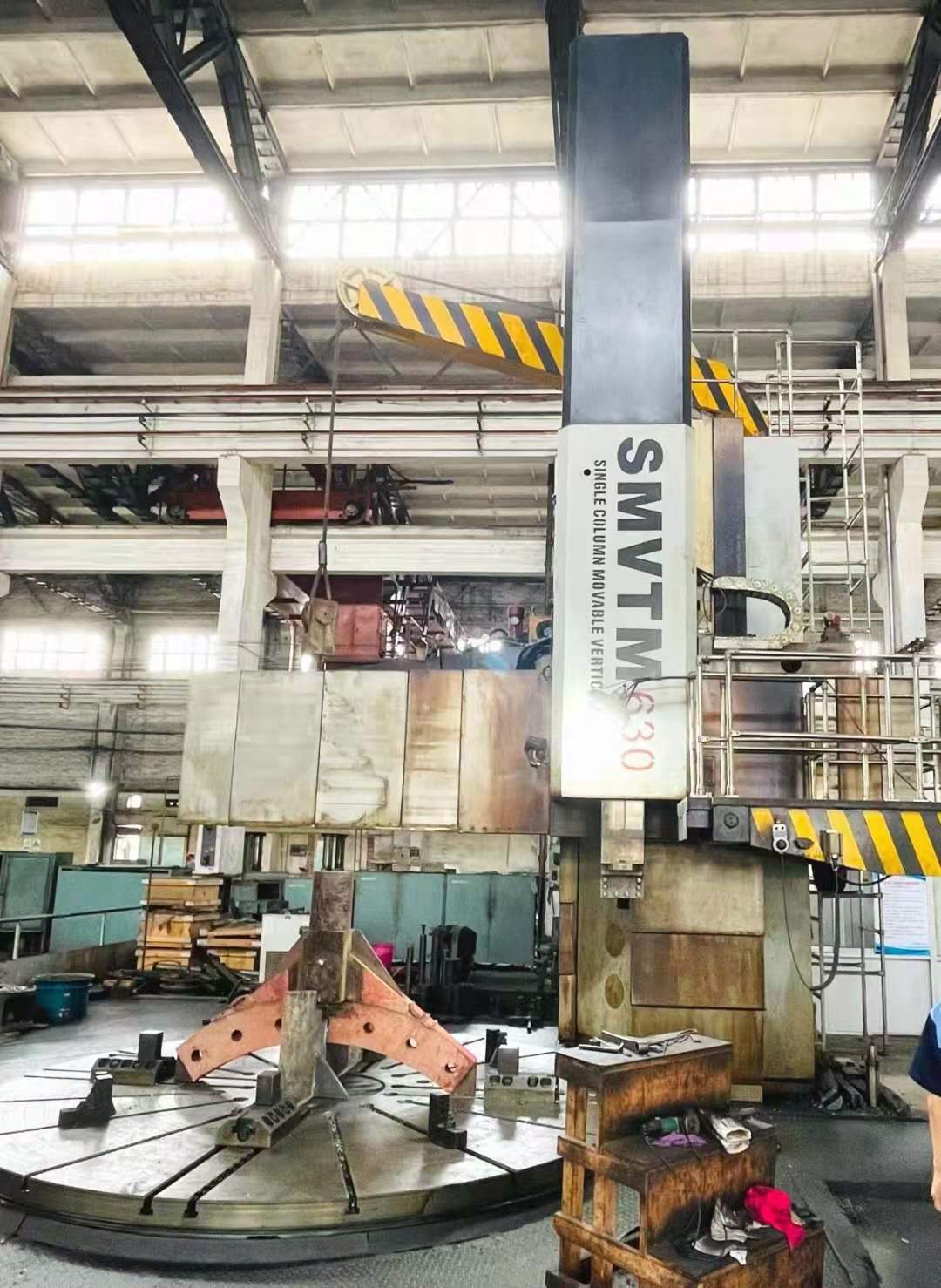 处理齐重SMVT630x31-50L-NC数控单柱移动立式车床二手数控立车