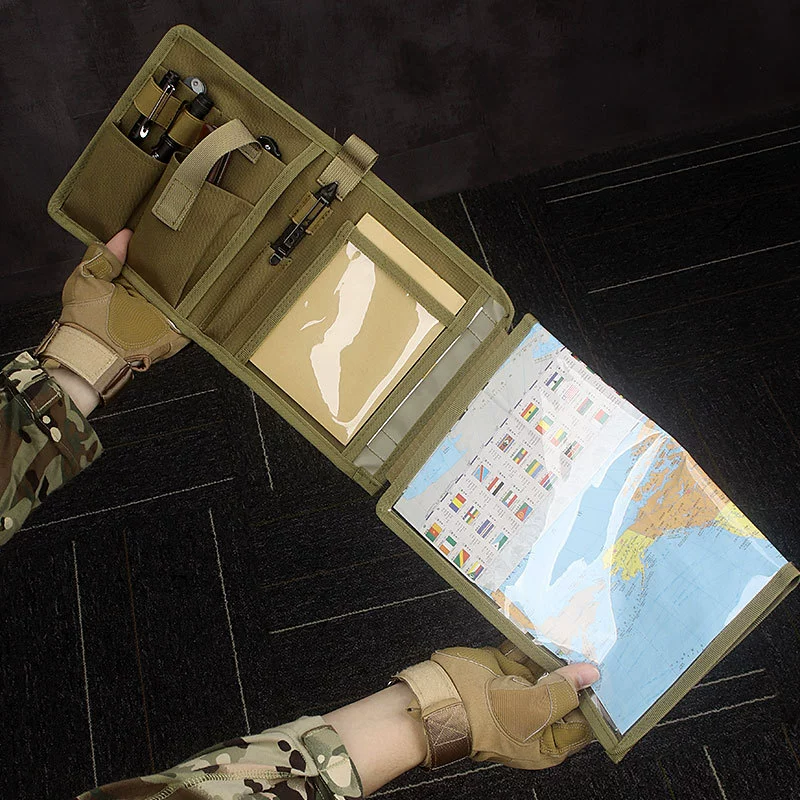 Трансграничная водонепроницаемая сумка для карт, военный вентилятор, уличный тактический ноутбук, дневник, сумка-карандаш, обложка для книги, водонепроницаемая сумка, сумка для карт
