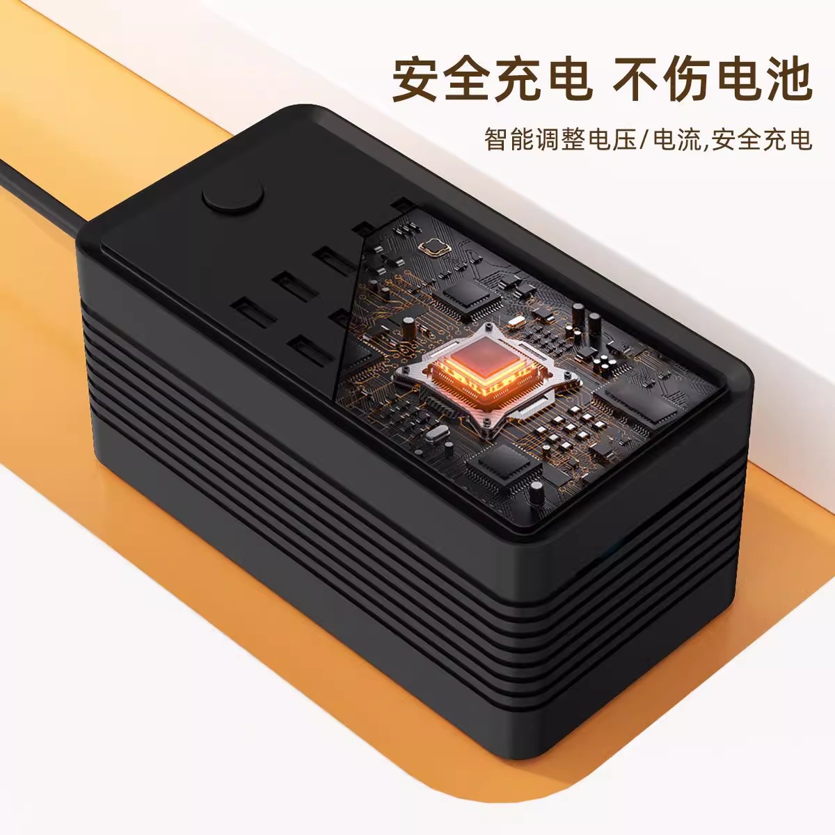 Çok fonksiyonlu priz stüdyo şarj istasyonu yüksek güç 12 port 400W süper hızlı şarj çoklu port USB şarj