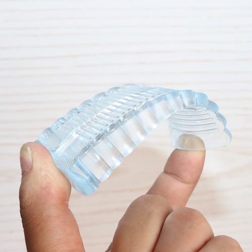 Household door stopper door stopper silicone punch-free door stopper windproof and anti-collision transparent door stopper safety door card door stopper