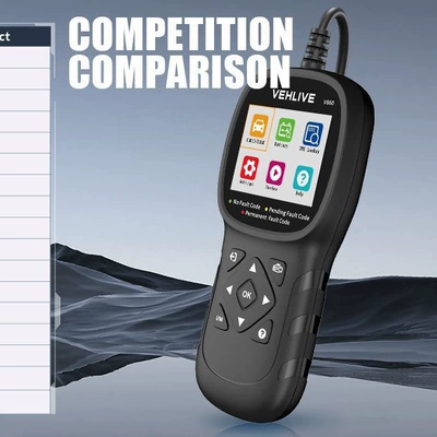 Avtomobil diaqnostika alətləri Diagnosis Detector Code Readerv860