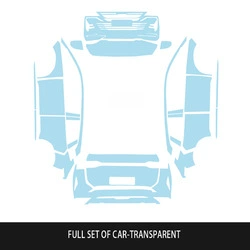24-26 Models Byd Song Plus Invisible Car Cover Tpu Pre-Cut Paint Protection Film for Specific Vehicles (Car paint protective film) - transparent-tpu-model-24-26-byd-song-plus