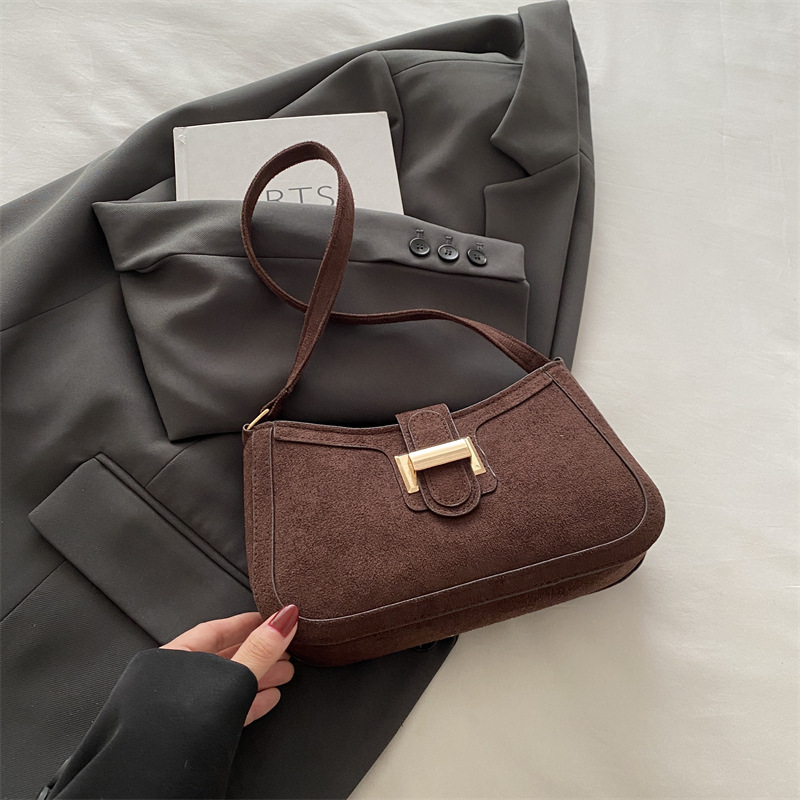 Bolso de hombro coreano de moda de este año, mujer 2024, nuevo nicho, bolso de axila de alto valor, temperamento femenino