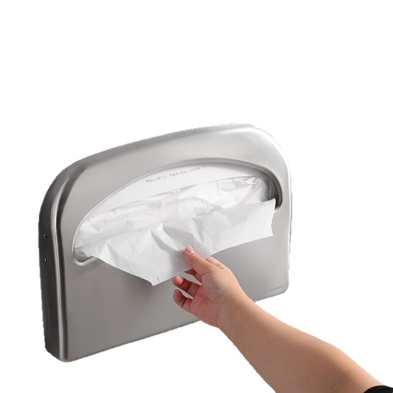 304 ステンレス鋼便座紙箱壁掛けトイレペーパー大容量浴室パンチングペーパータオル収納|undefined