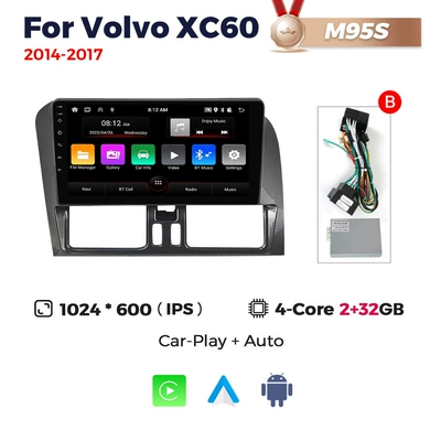 Applicable to Volvo 14-17 DVD Navigation - m95s-2-32-quad-core-wifi-edition