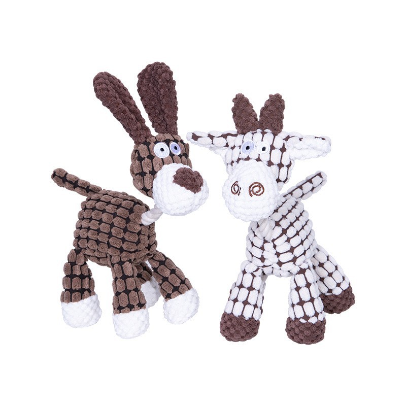 Donkey-shaped Dog Chew Toy3